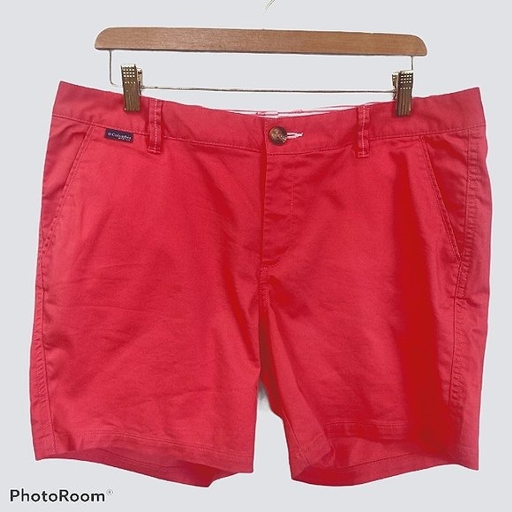 "Columbia Sportswear Company" pink shorts, size 14